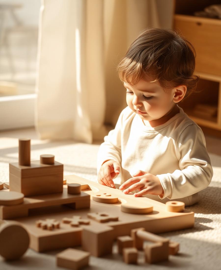 5 jucării Montessori pentru 1-2 ani